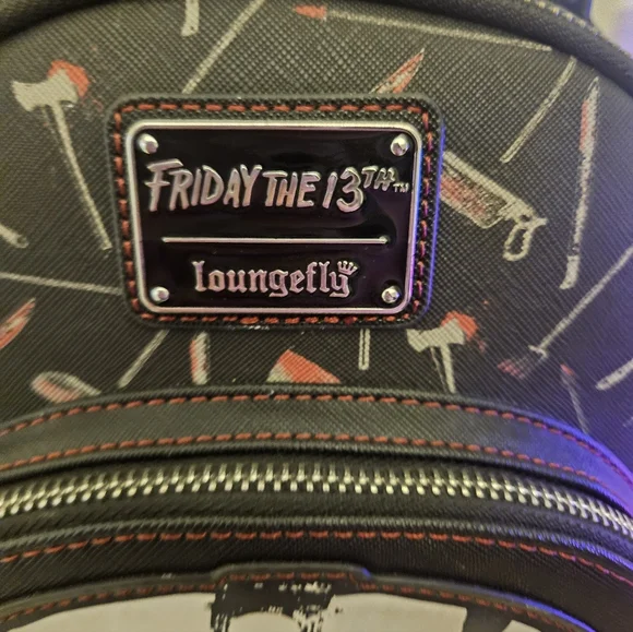 Loungefly Black Friday the 13th Backpack - Picture 3 of 9
